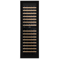 WEINKÜHLSCHRANK DVN-109.291DB.TO  - Schwarz, Basics, Glas/Holz (59/178/57cm)