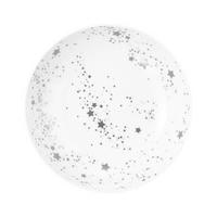 SUPPENTELLER Weiß Hochglanz Porzellan Liberty Silver Stars  - Weiß Hochglanz, Design, Keramik (21 cmcm) - Seltmann Weiden