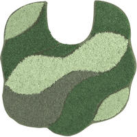 WC PŘEDLOŽKA, 50/55 cm - zelená, Basics, textil/plast (50/55cm) - Grund