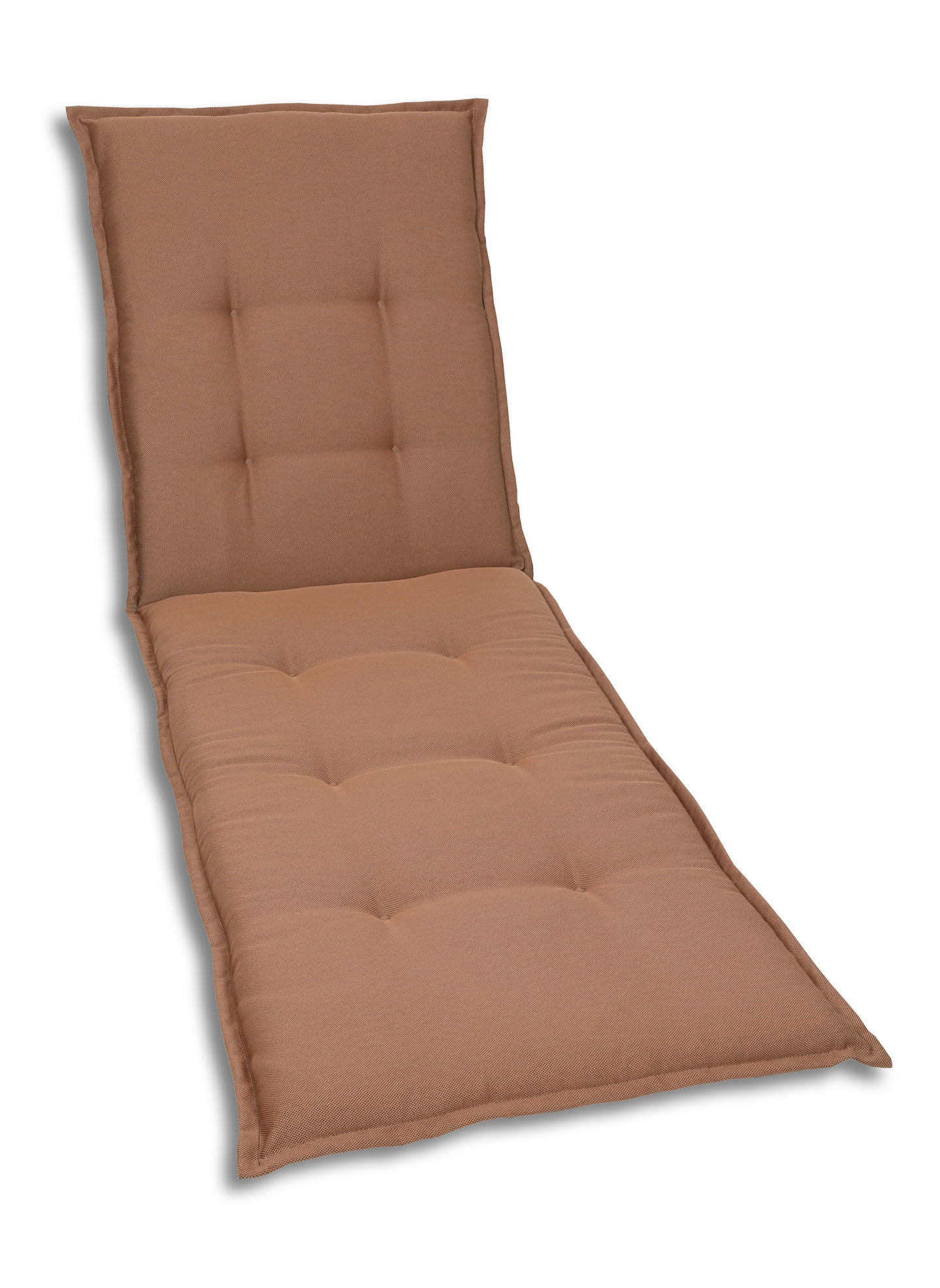 LIEGENAUFLAGE Uni  - Rot, Basics, Textil (60/7/190cm)