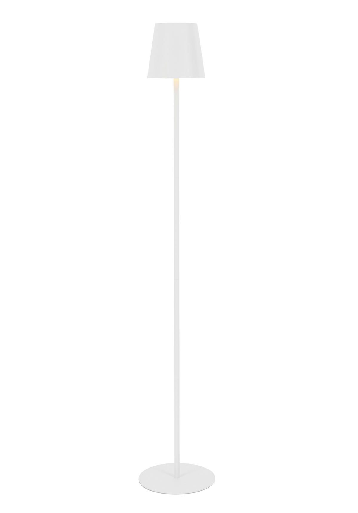 PODNA PUNJIVA SVJETILJKA Lauderdale  - bijela, Design, metal/plastika (22/130cm) - Novel