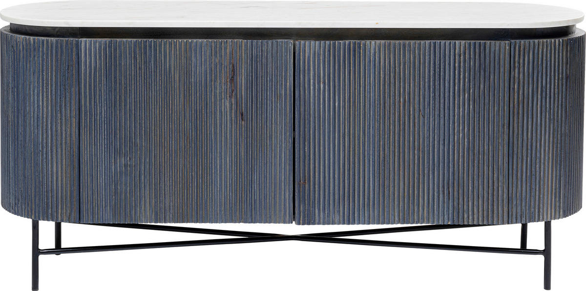 SIDEBOARD  in 160/75/45 cm  - Anthrazit/Schwarz, Trend, Holz/Holzwerkstoff (160/75/45cm) - Kare-Design