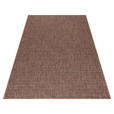 In- und Outdoorteppich 280/370 cm Zagora  - Schwarz/Braun, Basics, Textil (280/370cm) - Novel