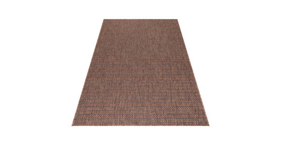 In- und Outdoorteppich 280/370 cm Zagora  - Schwarz/Braun, Basics, Textil (280/370cm) - Novel