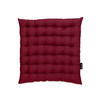 SITZKISSEN  - Bordeaux, Basics, Textil (38/38/4cm) - Bio:Vio