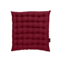 SITZKISSEN  - Bordeaux, Basics, Textil (38/38/4cm) - Bio:Vio