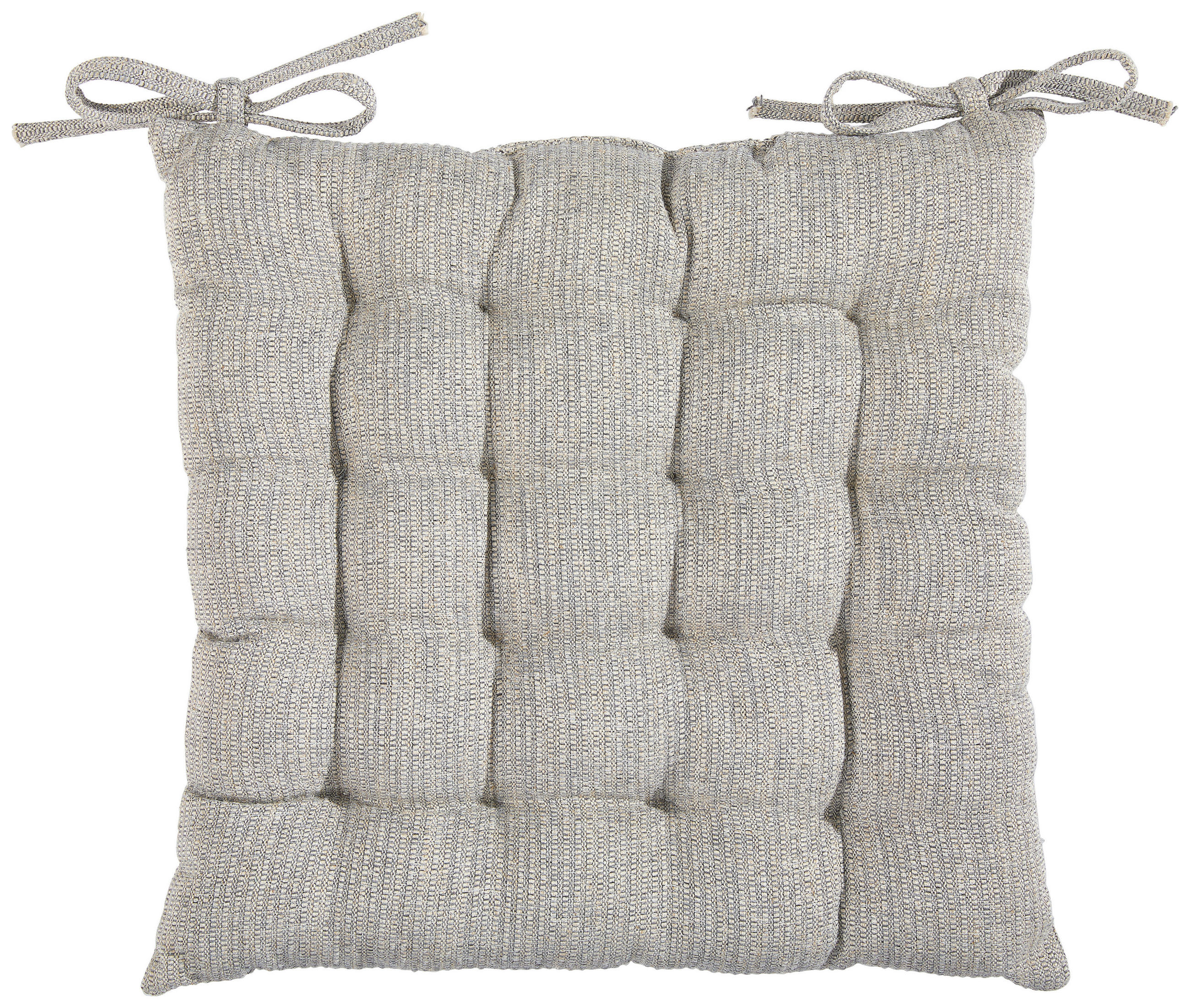 SITZKISSEN 40/40 cm  - Grau, Textil (40/40cm) - Novel