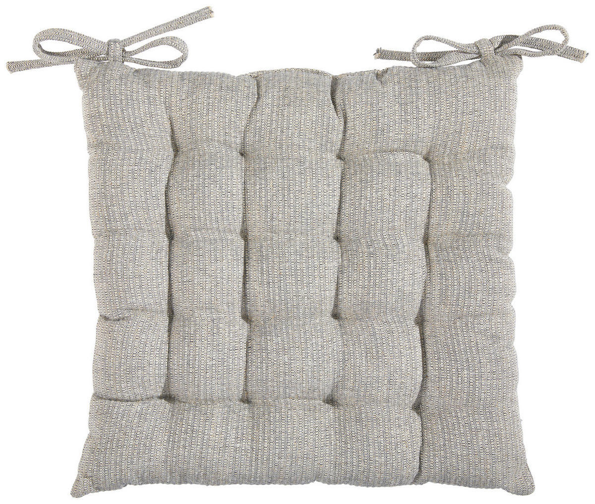 SITZKISSEN 40/40 cm  - Grau, Textil (40/40cm) - Novel