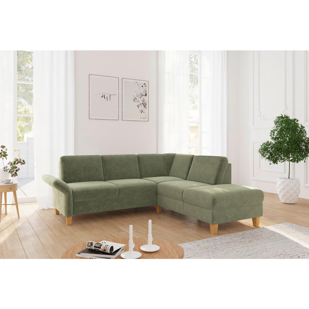 Sit & More ROHOVÁ SEDAČKA, textil, svetlozelená