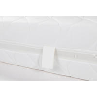 TASCHENFEDERKERNMATRATZE PHB LUX 7 ZONEN H3 180/200 cm Höhe ca. 23 cm 7 -Zonen - Weiß, MODERN, Textil (180/200cm) - Livetastic