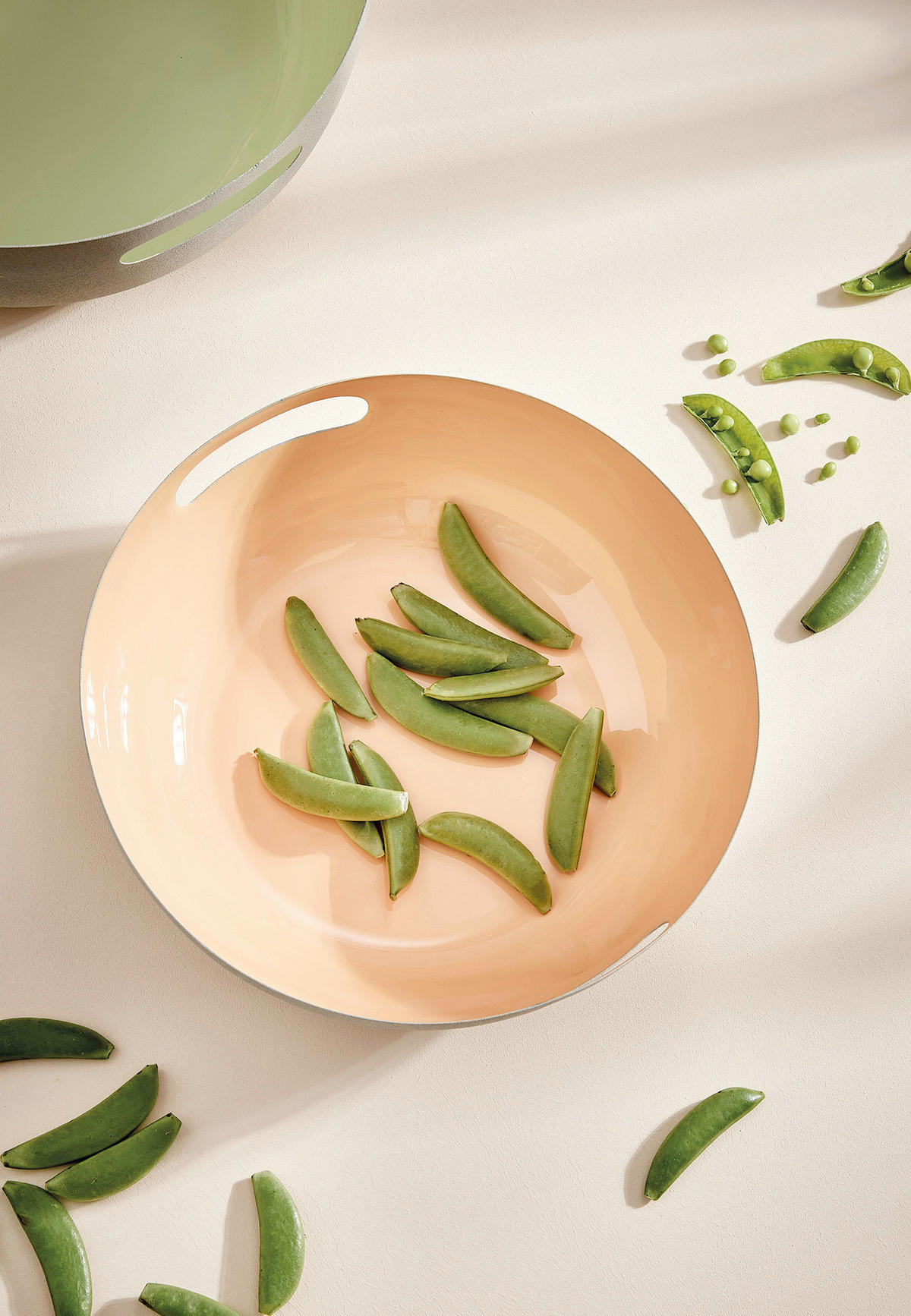 DEKOSCHALE - Greige/Aprikose, Basics, Metall (26/8,5cm) - FYNCH-HATTON