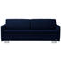 SCHLAFSOFA in Textil Dunkelblau - Dunkelblau, KONVENTIONELL, Textil/Metall (216/84/92cm) - Sedda SCHLAFSOFA in Textil Dunkelblau - Dunkelblau, KONVENTIONELL, Textil/Metall (216/84/92cm) - Sedda