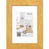 BILDERRAHMEN 13,5/18/1,5 cm  - Eichefarben, Basics, Glas/Kunststoff (13,5/18/1,5cm)