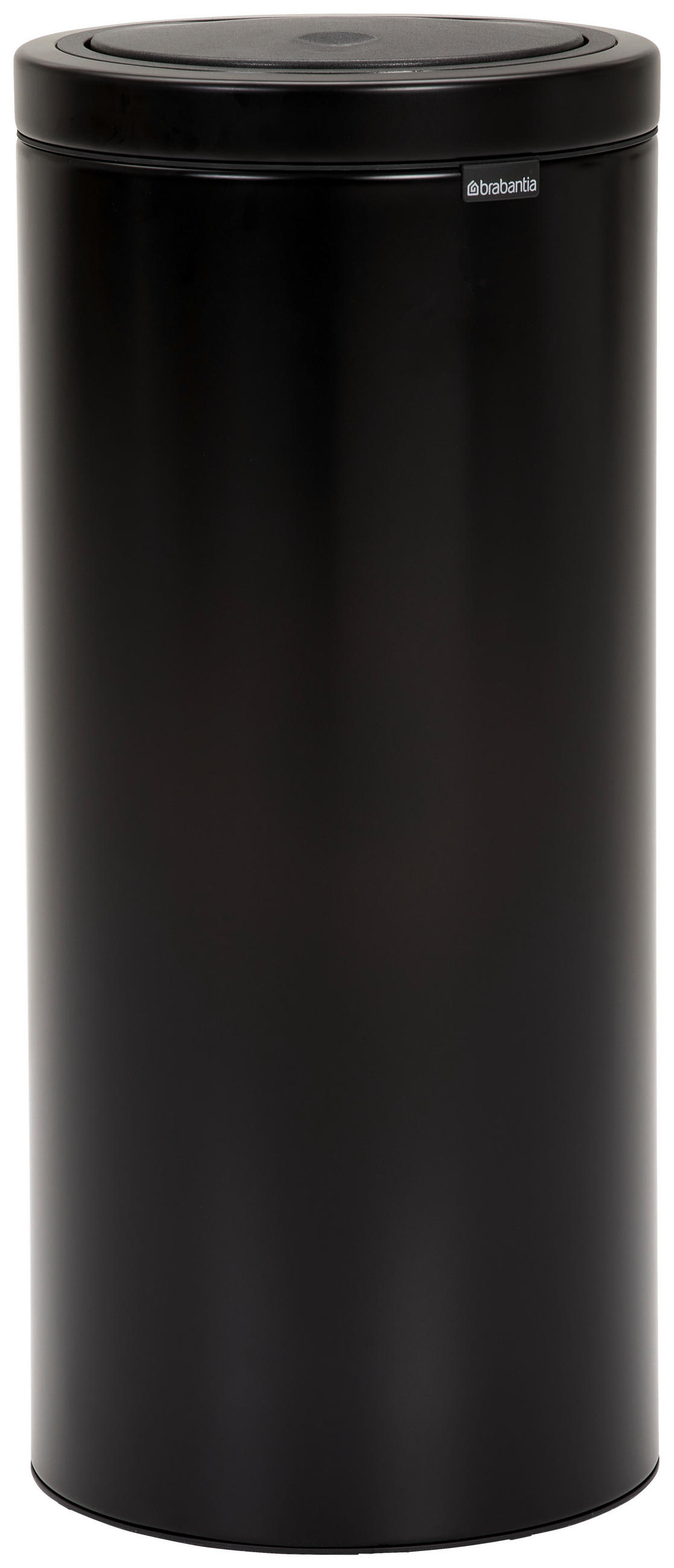 ABFALLEIMER 30 l  Metall  - Schwarz, Basics, Metall (29,3/67,9/38cm) - Brabantia