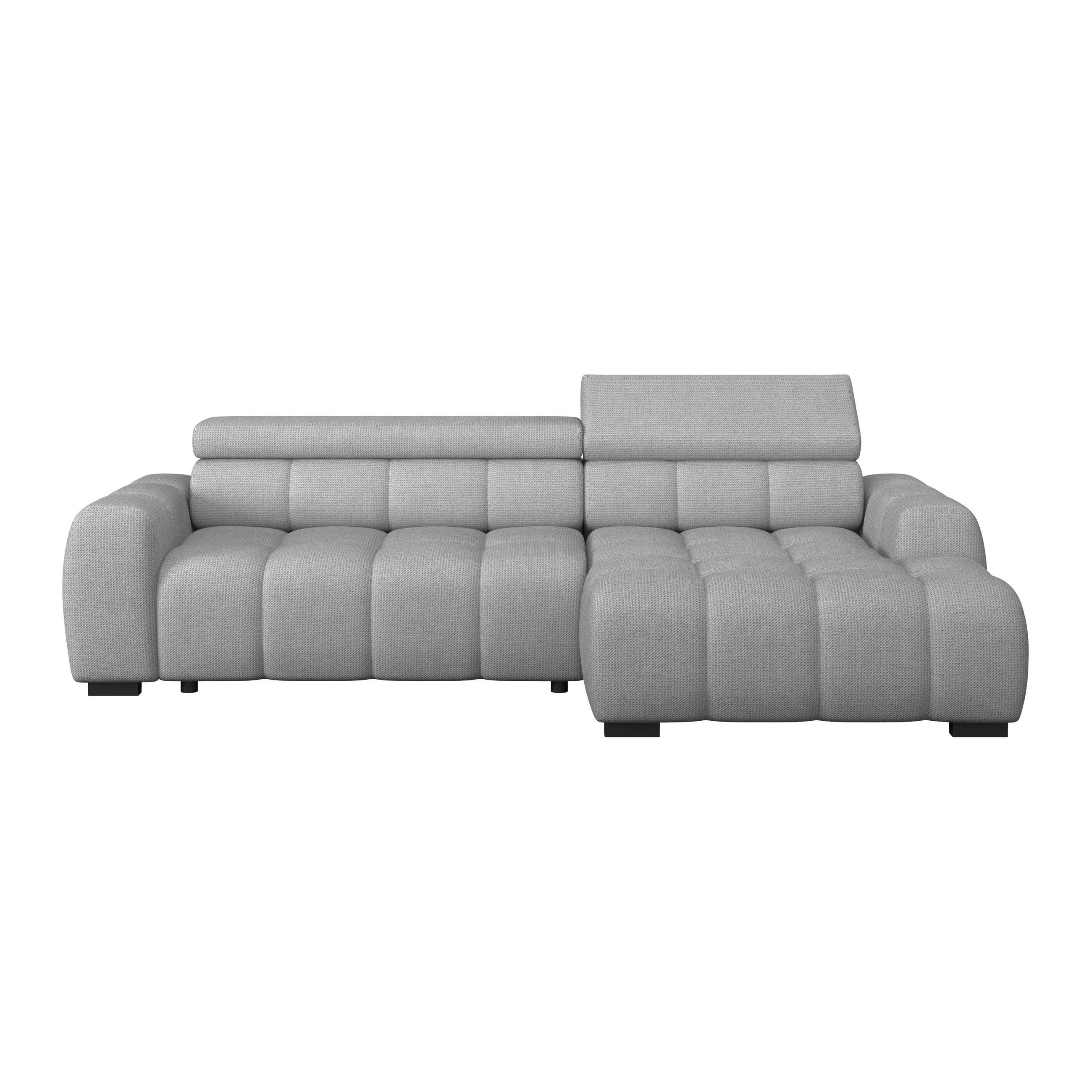 Livetastic Ecksofa Grau 285x168 cm