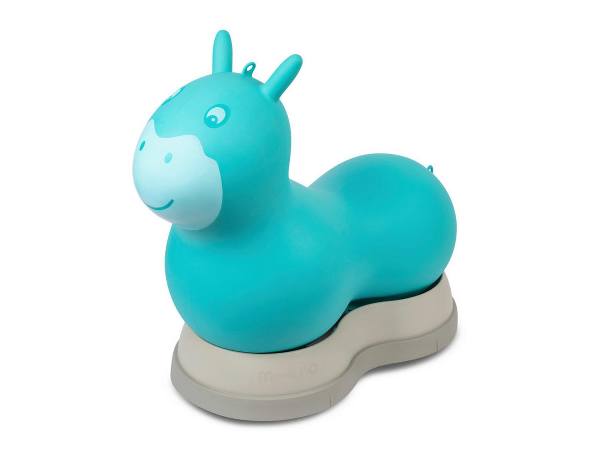 RUTSCHFAHRZEUG Micro Air Hopper  - Hellblau, Basics, Kunststoff (53/29/51cm) - Micro Mobility