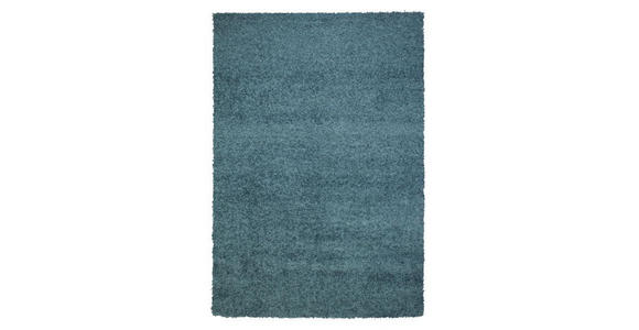 HOCHFLORTEPPICH 80/240 cm Fashion Shaggy Petrol - Petrol, Basics, Textil (80/240cm) - Novel