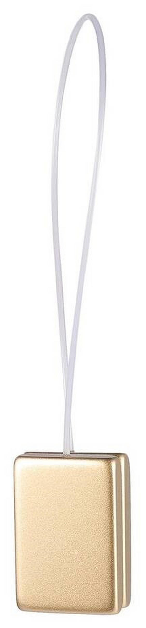 ŘASÍCÍ SPONA - barvy zlata, Basics, plast (3,5/5cm) - Homeware