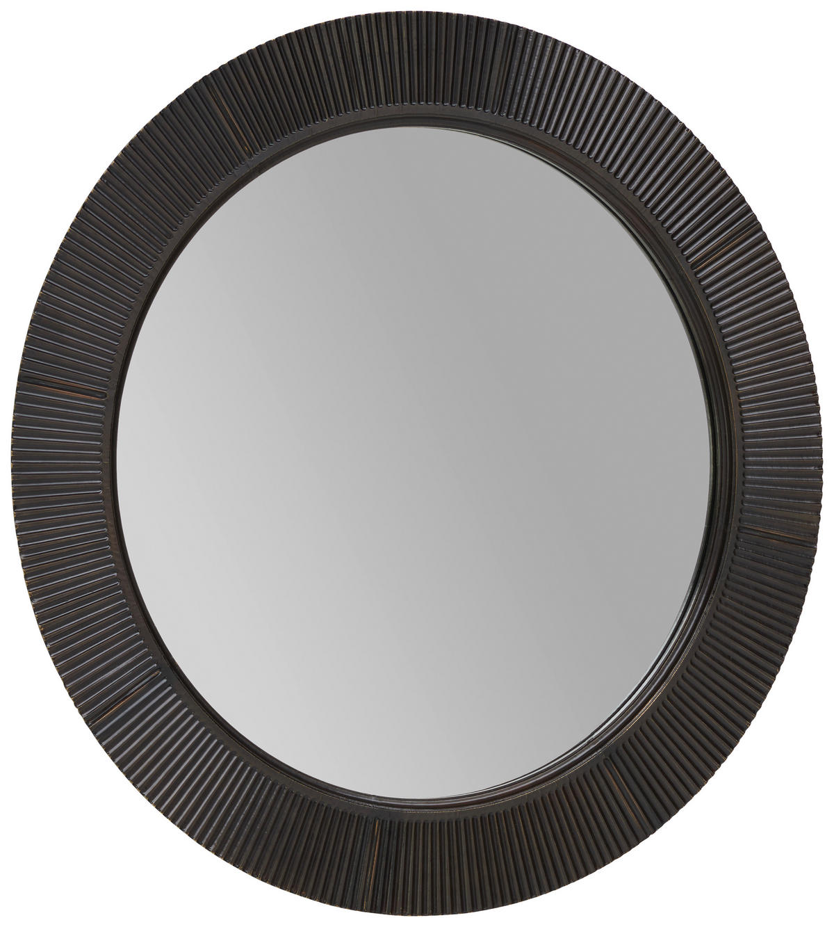NÁSTENNÉ ZRKADLO 80/80/3 cm  - mosadzná, Trend, kompozitné drevo/sklo (80/80/3cm) - Ambia Home