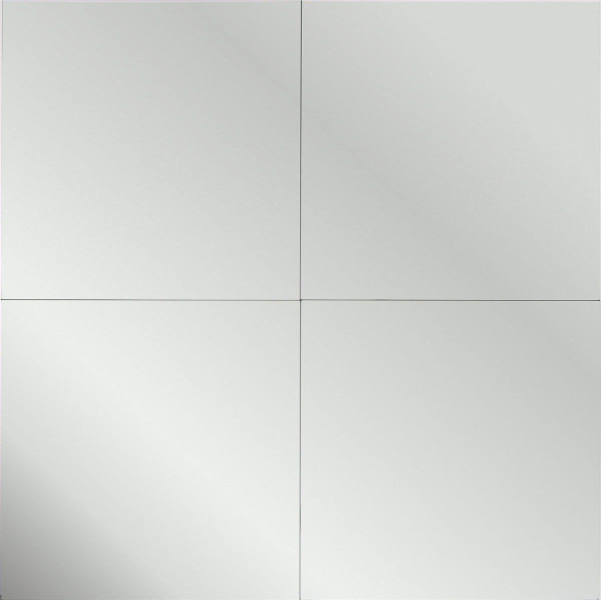 FALI TÜKÖR 30/30/0,3 cm    - Ezüst, Konventionell (30/30/0,3cm) - Boxxx