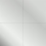 WANDSPIEGEL Silberfarben  - Silberfarben, KONVENTIONELL (30/30/0,3cm) - Carryhome