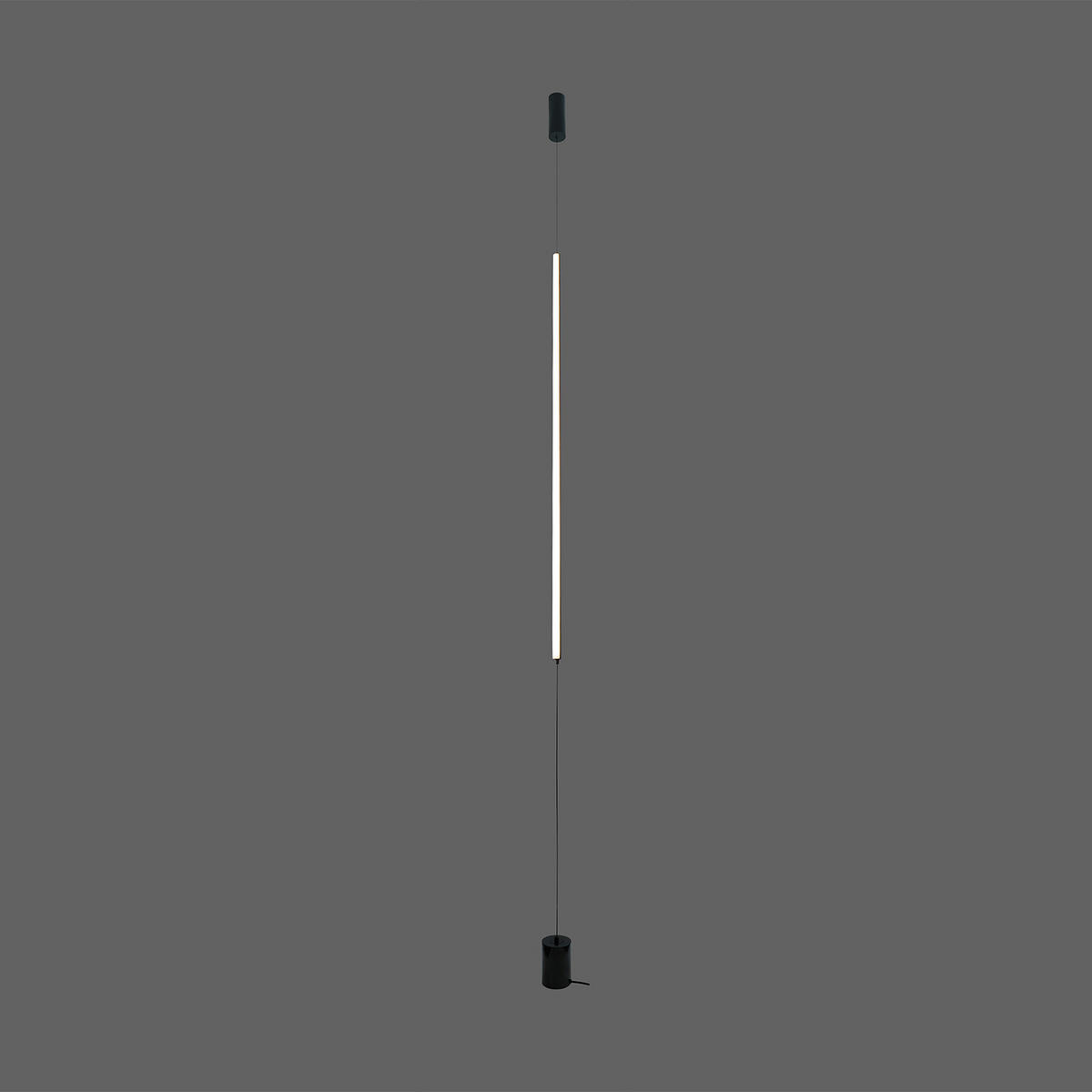 LED-HÄNGELEUCHTE 5085 SIRILLA 2/2/300 cm   - Schwarz Hochglanz, Design, Metall (2/2/300cm)