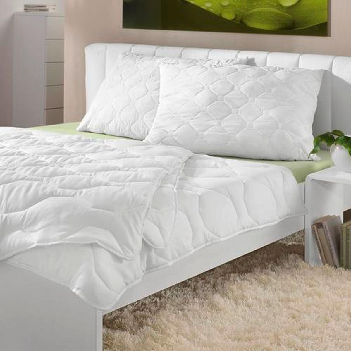 BETTENSET 70X90/140X200 cm  - Weiß, Basics, Textil (70X90/140X200cm) - Boxxx