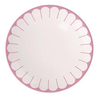 FRÜHSTÜCKSTELLER Fleur Cassis    - Magenta/Weiß, Design, Keramik (21/2,5cm) - Villeroy & Boch