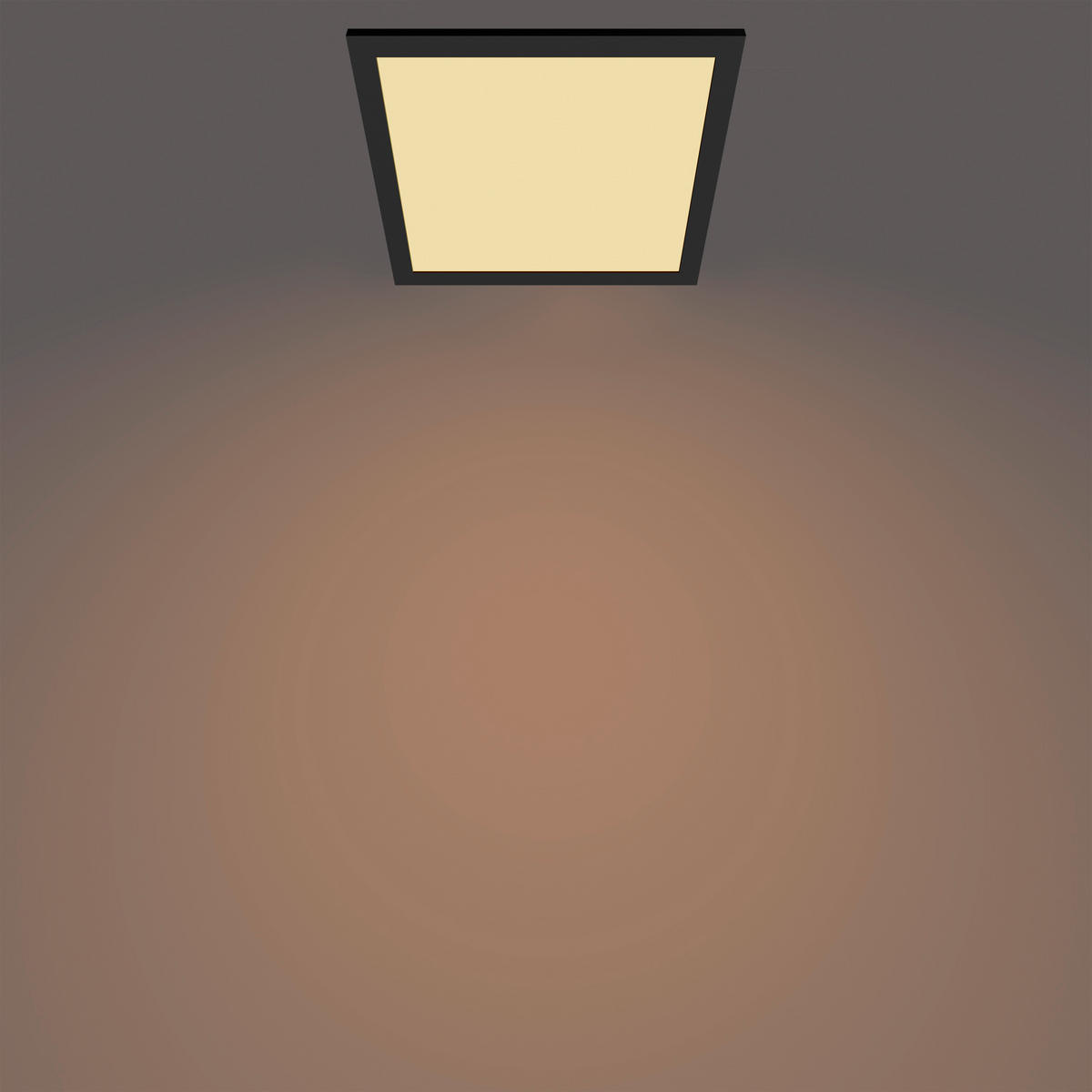 LED-DECKENLEUCHTE 30/4,2/30 cm   - Schwarz, KONVENTIONELL, Kunststoff (30/4,2/30cm) - Philips