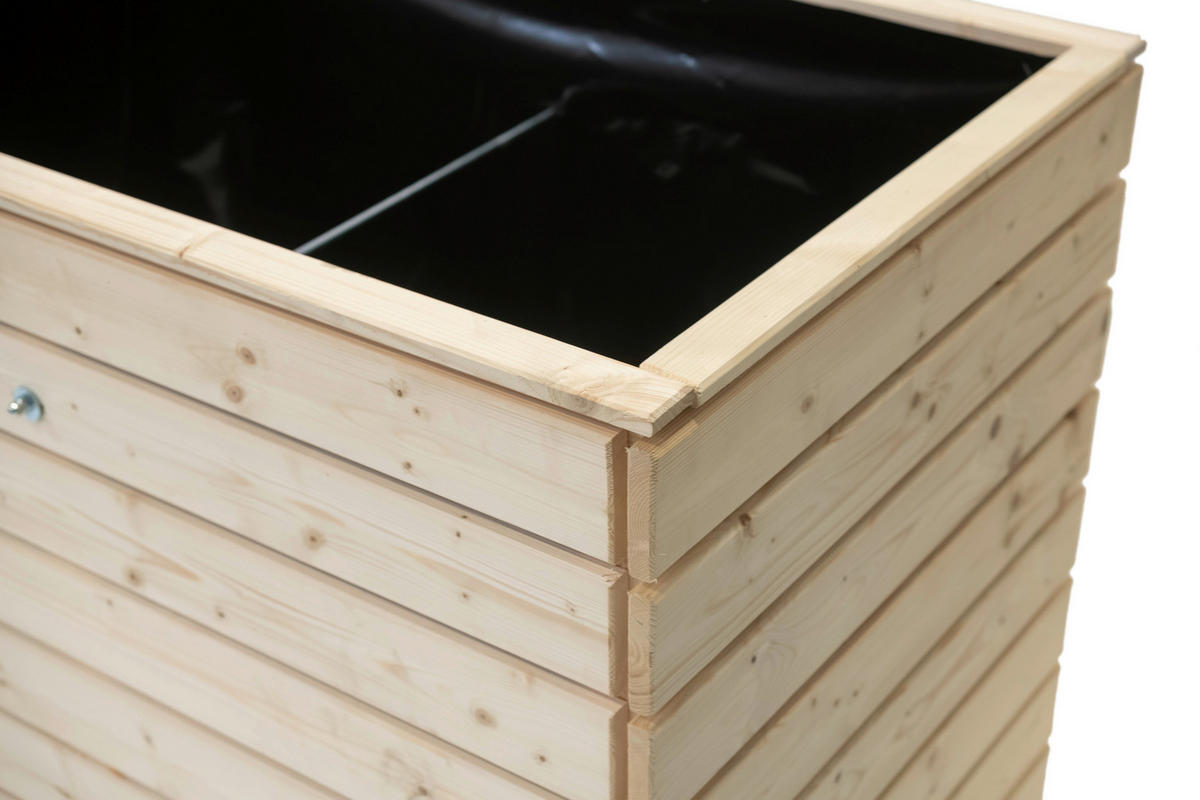 HOCHBEET 70/90/110 cm  - Fichtefarben, Basics, Holz (70/90/110cm)