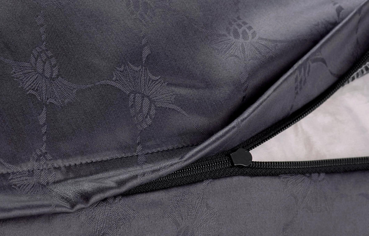 KISSENBEZUG JOOP! CORNFLOWER 40/40 cm  - Grau, Basics, Textil (40/40cm) - Joop! Living