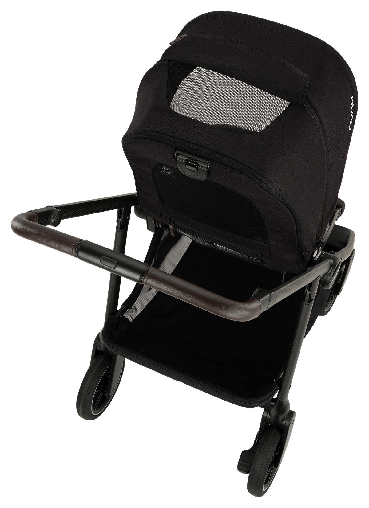 KINDERWAGEN Swiv  - Schwarz, Basics, Textil/Metall (94/54/103cm) - Nuna