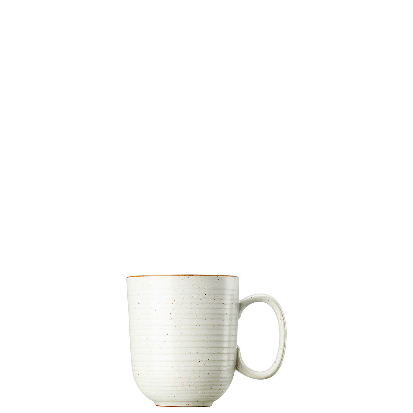 KAFFEEBECHER    - Sandfarben, Design, Keramik (13,2/9,2/10,6cm) - Thomas