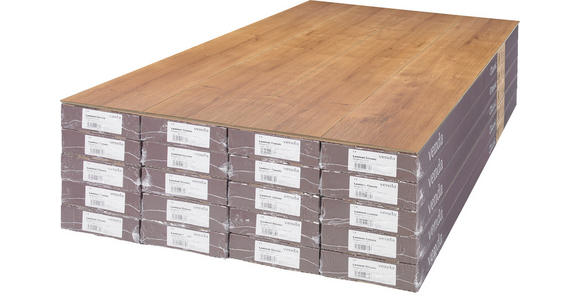 LAMINATBODEN Eiche Richmond  per  m² - Eichefarben, KONVENTIONELL, Holzwerkstoff (129,2/32,7/0,8cm) - Venda