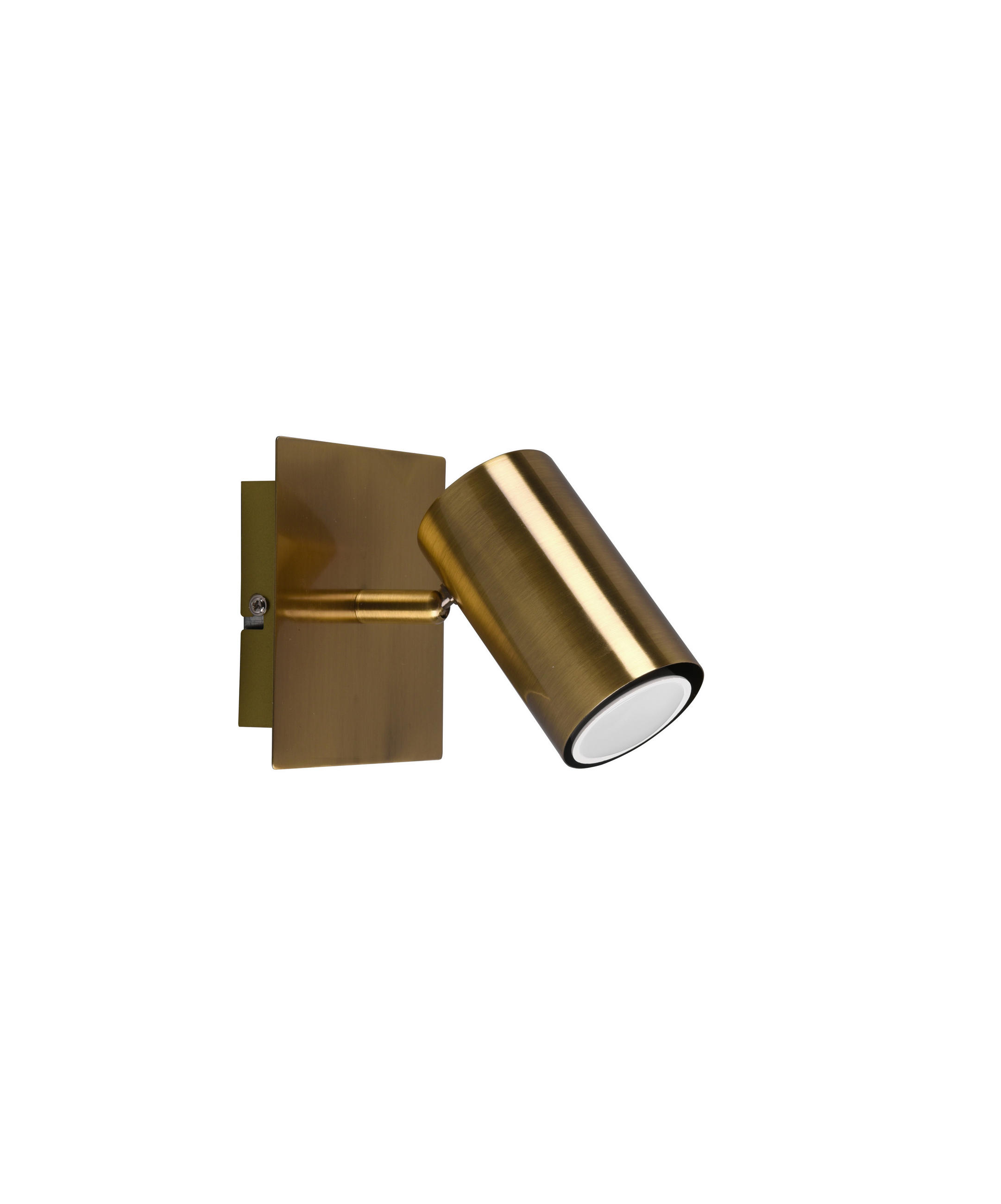 Trio Leuchten Strahler Marley Messing 15x12x12 cm