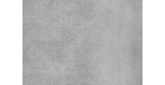 ECKSOFA  in Velours Hellgrau  184/284 cm  - Hellgrau/Schwarz, Design, Textil/Metall (184/284cm) - Dieter Knoll