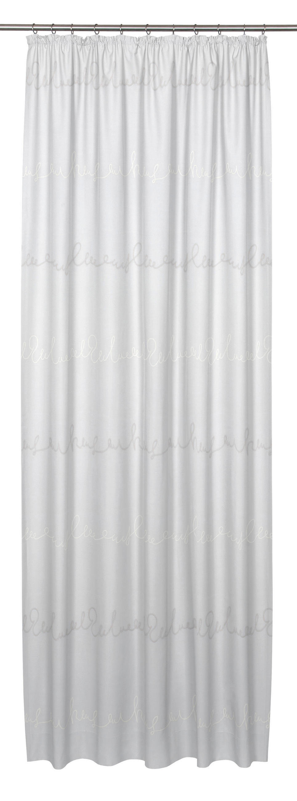 FERTIGVORHANG   145/245 cm   - Weiß, Design, Textil (145/245cm) - Gardisette