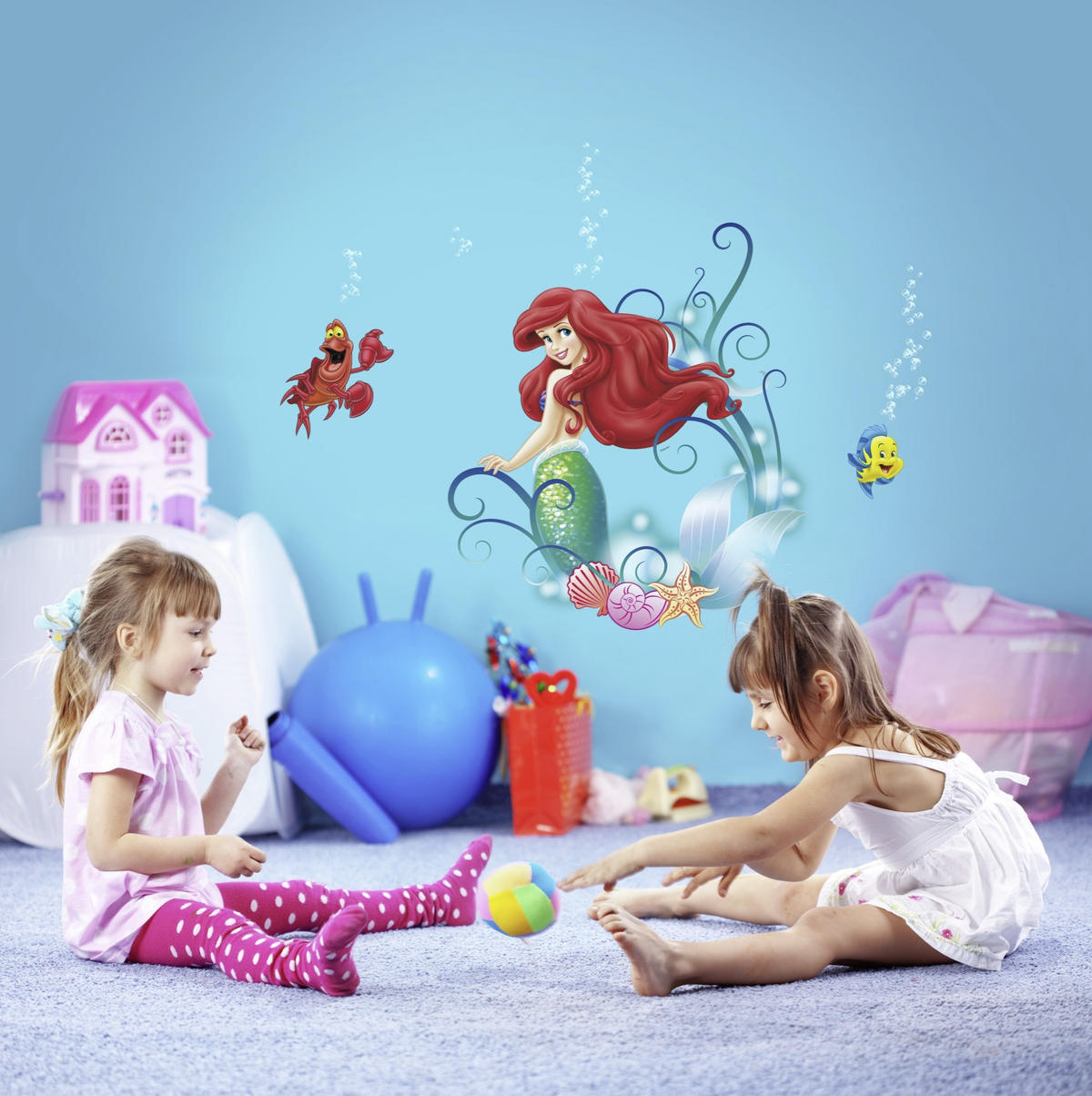 DEKORSTICKERS 50/70 cm     - klar/multicolor, Lifestyle, plast (50/70cm)