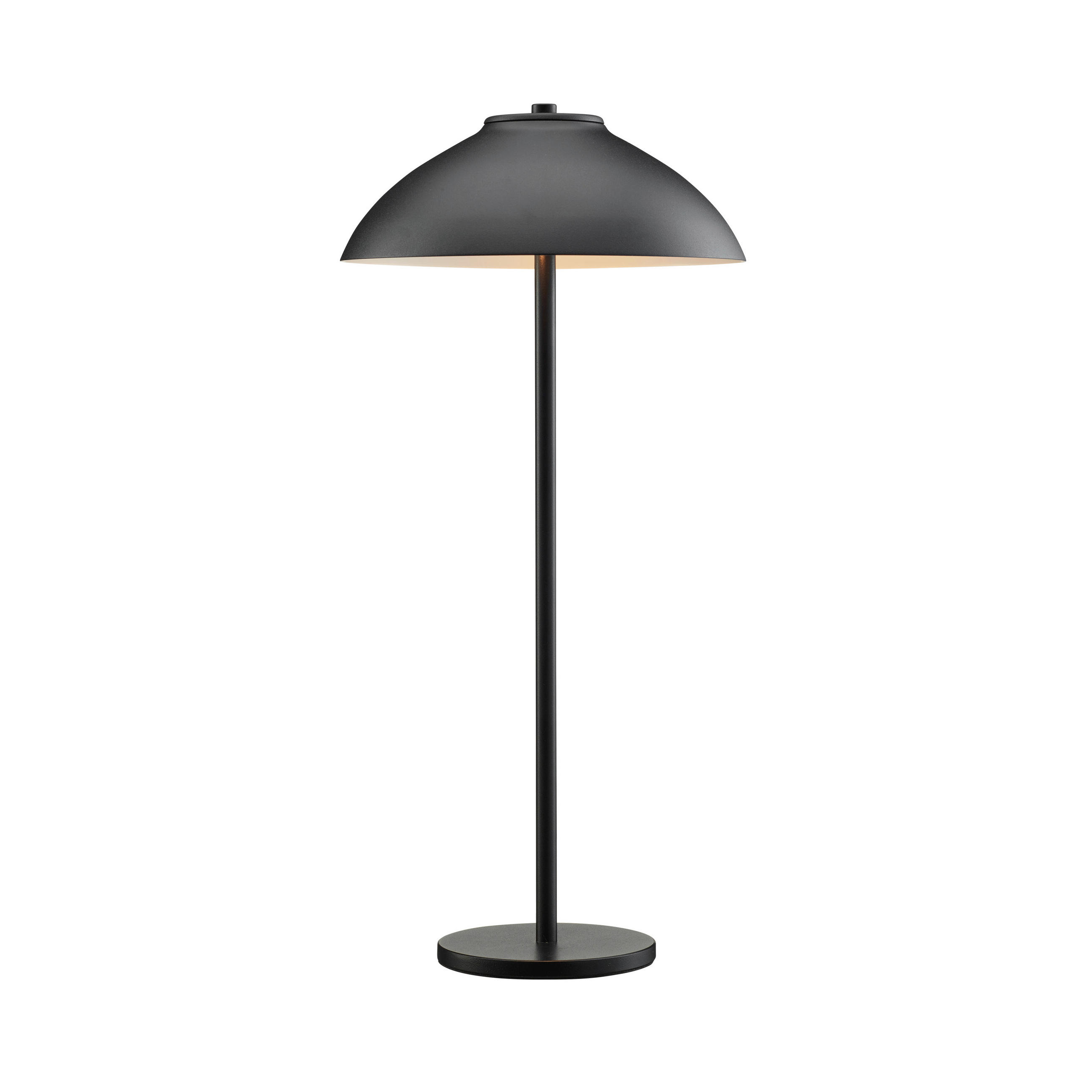 TISCHLEUCHTE Vali High 24/50 cm   - Schwarz, Design, Metall (24/50cm) - Belid