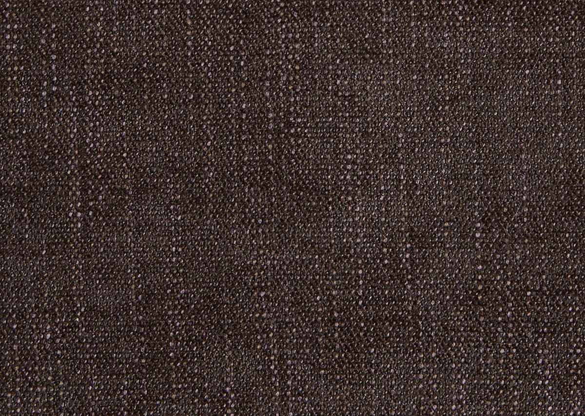 ECKSOFA in Flachgewebe Braun  279-327/176-217 cm  - Schwarz/Braun, Design, Textil/Metall (279-327/176-217cm) - Dieter Knoll