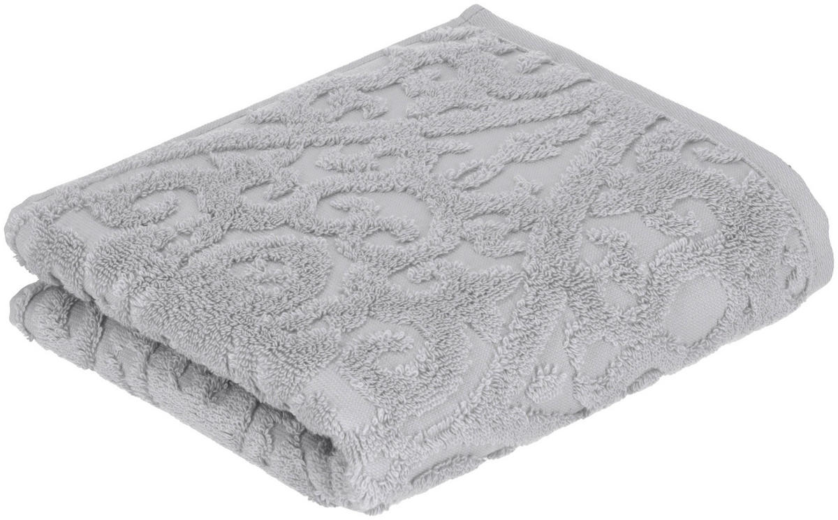 HANDTUCH 100/100 cm Fidelio Grau  - Grau, Basics, Textil (100/100cm) - Vossen