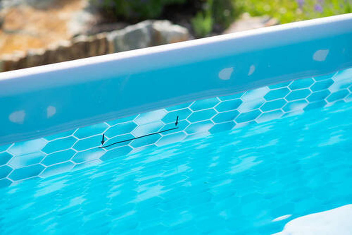 POOL-SET PGP4130739E-AN 200/100/400 cm  - Anthrazit, KONVENTIONELL, Kunststoff/Metall (200/100/400cm) - Ambia Garden