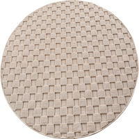 FLACHWEBETEPPICH 80 cm HELIX Beige  - Beige, Basics, Kunststoff/Textil (80cm) - Novel