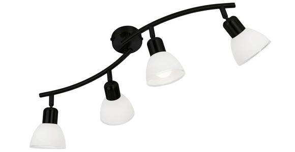 STRAHLER 9,6/70/13 cm   - Klar/Schwarz, Basics, Glas/Metall (9,6/70/13cm) - Novel