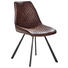 STUHL in Metall, Textil Braun, Grau - Braun/Grau, Trend, Textil/Metall (46/86/61cm) - Ambia Home STUHL in Metall, Textil Braun, Grau - Braun/Grau, Trend, Textil/Metall (46/86/61cm) - Ambia Home