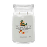 DIŠEČA SVEČA - bela, Basics, steklo (1cm) - Yankee Candle