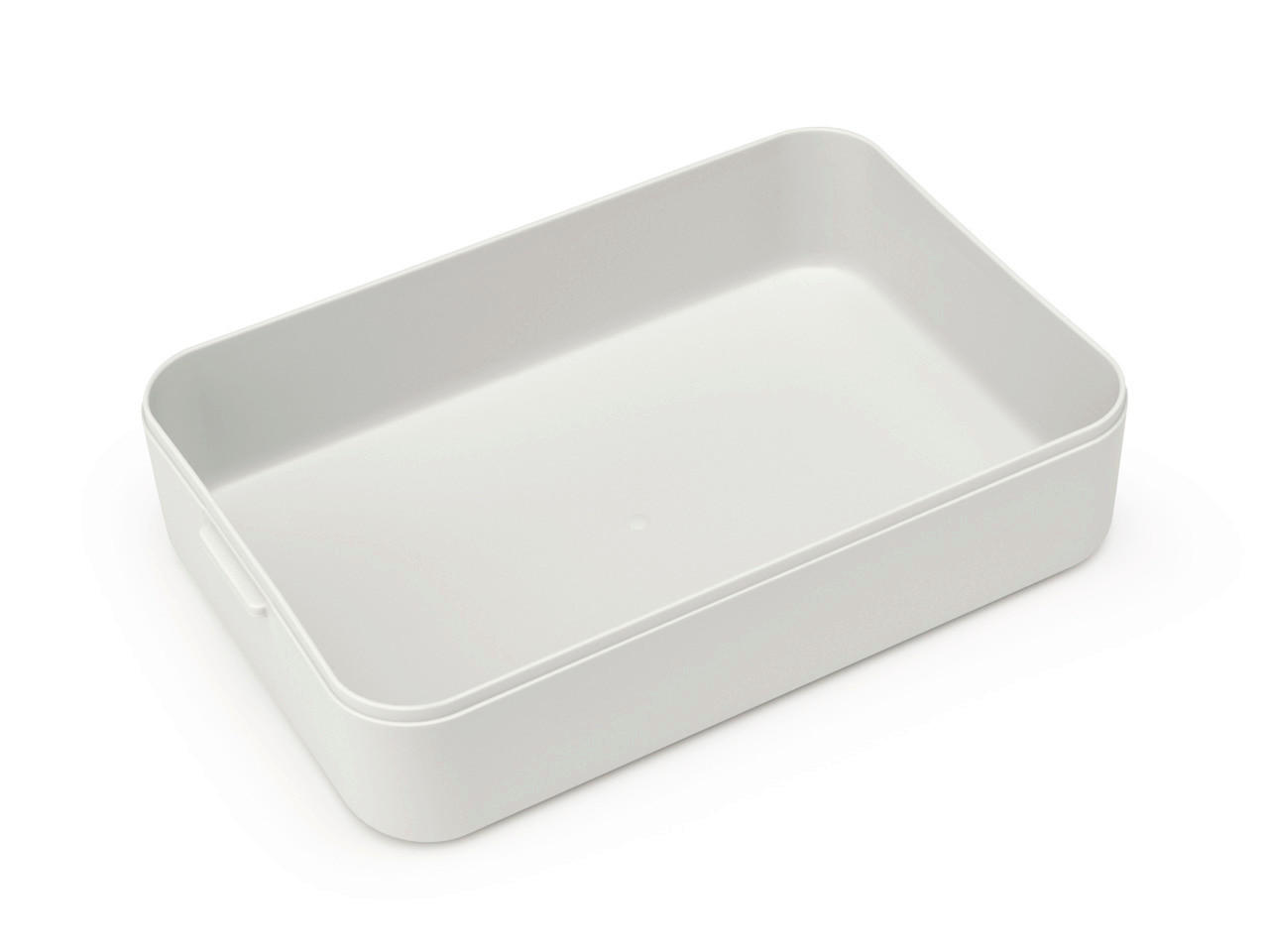 KRABIČKA NA OBĚD  - světle šedá, Basics, plast (25.9/6/16.7cm) - Brabantia