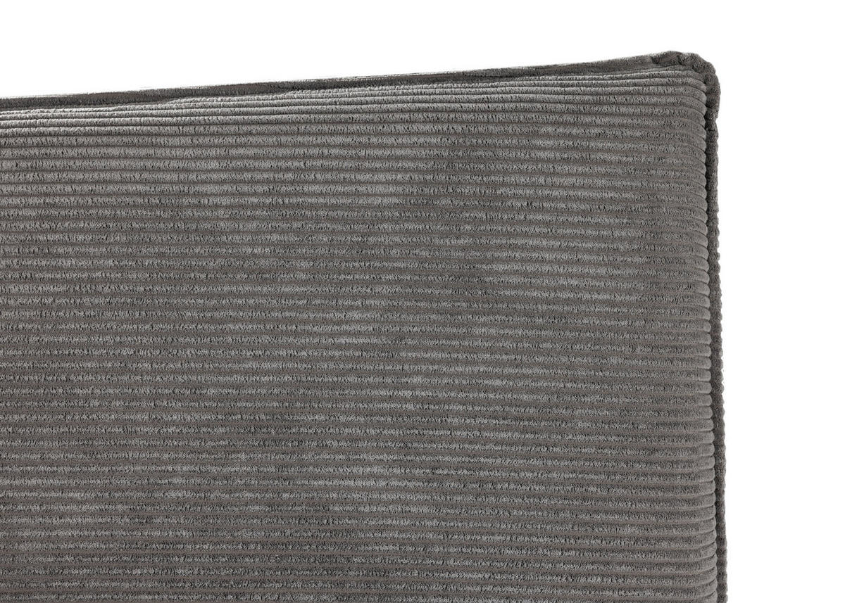 BOXSPRINGBETT 180/200 cm  in Grau  - Schwarz/Grau, Trend, Holz/Textil (180/200cm) - Esposa