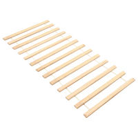 ROLLROST 90/200 cm  - Naturfarben, Holz (90/200cm)