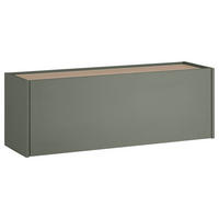 SCHUHSCHRANK Eichefarben, Salbeigrün  - Eichefarben/Salbeigrün, Design, Holzwerkstoff (100/35/30cm) - Modante